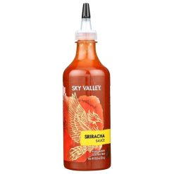 Sky Valley Sriracha Bottle, 18.5 Ounce, 6 Per Case | SKU: 721092 | UPC: 896859000885