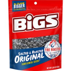 Bigs Sunflower Seeds Original Roasted & Salted, 5.35 Ounces, 12 Per Case | SKU: 500915 | UPC: 896887002196
