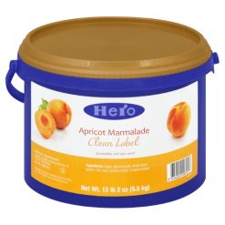 Hero Seedless Apricot Baking Jam, 12.12 Pound, 1 Per Case | SKU: 582736 | UPC: 684476037755
