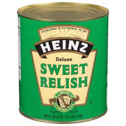 Heinz Sweet Relish, 99 Fluid Ounce, 6 Case | SKU: 342490 | UPC: 013000692601