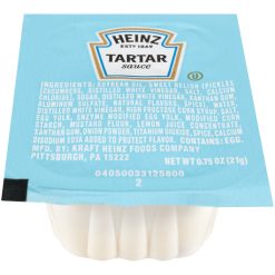 Heinz Tartar Sauce Single Serve, 0.75 Ounce, 100 Per Case | SKU: 366462 | UPC: 013000714709
