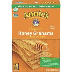 Annie s Organic Honey Graham Crackers, 14.4 Ounces, 12 Per Case | SKU: 628572 | UPC: 013562000524 | GTIN: 10013562000521