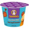 Annie s Gluten Free Cheddar Macaroni & Cheese Pasta, 2.01 Ounce, 12 Per Case | SKU: 628631 | UPC: 001356261053 | GTIN: 10013562610515