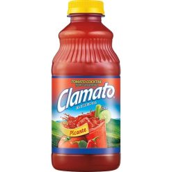 Clamato Tomato Cocktail Picante, , 32 Fluid Ounces, 12 Per Case | SKU: 401958 | UPC: 014800512755