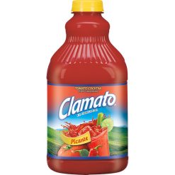 Clamato Juice Picante, 64 Fluid Ounces, 8 Per Case | SKU: 401467 | UPC: 014800512762