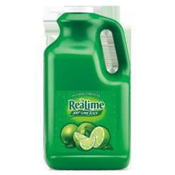 Realemon ReaLime Juice, 128 Fluid Ounces, 4 Per Case | SKU: 413915 | UPC: 014800582086