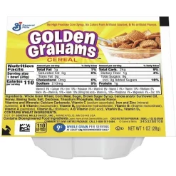 Golden Grahams Cereal, 1 Ounce, 96 Per Case | SKU: 396308 | UPC: 016000119437