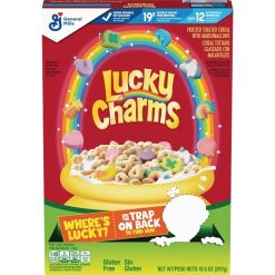 Lucky Charms Cereal, 10.5 Ounces, 12 Per Case | SKU: 681076 | UPC: 016000123991