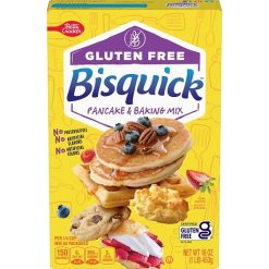 Betty Crocker Bisquick Gluten Free Pancake and Waffle Mix, 16 Ounce, Pack of 6 | SKU: 569919 | UPC: 016000277465