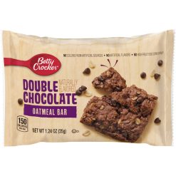 Betty Crocker Individually Wrapped Double Chocolate Oatmeal Bar, 1.24 Ounces, 144 Per Case | SKU: 570407 | UPC: 016000455665