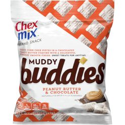 Chex Mix Muddy Buddies Peanut Butter & Chocolate Snack Mix, 1.75 Ounces, 60 Per Case | SKU: 588247 | UPC: 160004834121