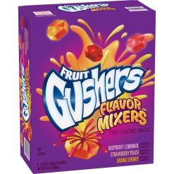 Gushers Fruit Gluten Free Mixed Flavors Fruit Snacks, 34 Ounces, 6 Per Case | SKU: 650555 | UPC: 016000493629