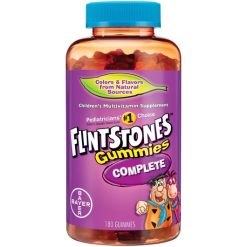Flintstones Gummies, 180 Piece, 3 Per Box, 8 Per Case | SKU: 624277 | UPC: 016500554356