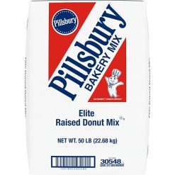 Pillsbury Donut Mix Elite Raised, 50 Pound | SKU: 580037 | UPC: 018000305483