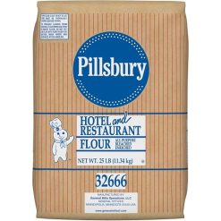 Pillsbury Hotel & Restaurant All Purpose Enriched Bleached Flour, 50 Pound | SKU: 408891 | UPC: 018000326662