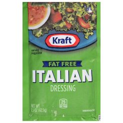 Kraft Fat Free Italian Dressing Single Serve, 1.5 Ounce, 60 Per Case | SKU: 377675 | UPC: 468753978418