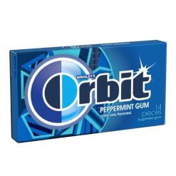 Orbit Sugar Free Peppermint Gum, 14 Piece, 12 Per Box, 12 Per Case | SKU: 461942 | UPC: 022000214867