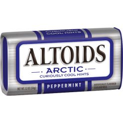 Altoids Arctic Peppermint, 1.2 Ounces, 8 Per Box, 12 Per Case | SKU: 593160 | UPC: 022000217745 | GTIN: 10022000217742