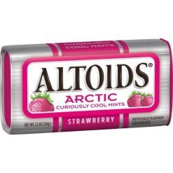 Altoids Mints Artic Strawberry, 1.2 Ounces, 8 Per Pack, 12 Per Case | SKU: 633689 | UPC: 022000226709 | GTIN: 10022000226706