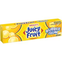 Juicy Fruit Bubble Gum Original, 5 Piece, 144 Per Case | SKU: 593164 | UPC: 022000249128