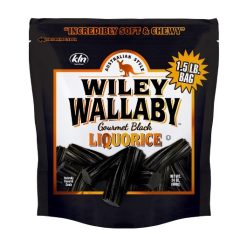 Wiley Wallaby Black Licorice, 24 Ounce, 10 Per Case | SKU: 633454 | UPC: 022224201513