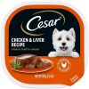 Cesar Canine Cuisine Dog Food Chicken & Liver In Juices, 3.5 Ounce, 24 Per Case | SKU: 531932 | UPC: 023100014050