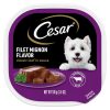 Cesar Dog Food Canine Cuisine Filet Mignon In Sauce, 3.5 Ounce, 24 Per Case | SKU: 529840 | UPC: 023100017792