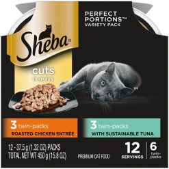 Sheba Perfect Portion Mixed Cuts Cut, 1 Pound, 2 Per Case | SKU: 648506