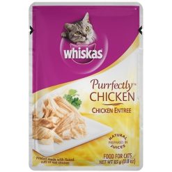 Whiskas Purrfectly Chicken, 3 Ounce, 24 Per Case | SKU: 752863