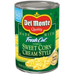 Del Monte Golden Sweet Cream Style Corn, 14.75 Ounces, 24 Per Case | SKU: 382856 | UPC: 024000163015