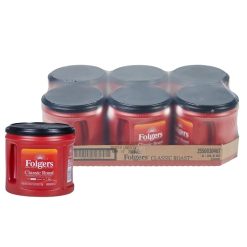 Folgers Classic Roast, 25.9 Ounces, 6 Per Case | SKU: 749065 | UPC: 025500304076