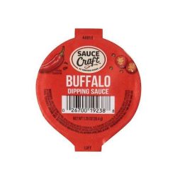 Sauce Craft Buffalo Wing Sauce Cup, 1.25 Ounces, 96 Per Case | SKU: 747567 | UPC: 026700192388