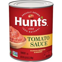 Hunt s Tomato Sauce, 105 Ounce, 6 Per Case | SKU: 339281 | UPC: 027000390610