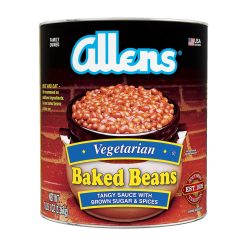 Allen Vegetarian Baked Beans, 115 Ounces, 6 Per Case | SKU: 639727 | UPC: 034700422190 | GTIN: 10034700422197