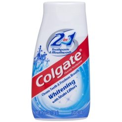 Colgate 2-In-1 Whitening And Tarter Control Liquid Toothpaste & Mouthwash, 4.6 Ounce, 12 Per Case | SKU: 516355 | UPC: 035000764102