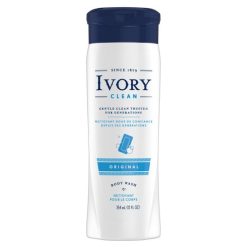 Ivory Body Wash Original, 12 Fluid Ounce, 6 Per Case | SKU: 603002 | UPC: 037000919810