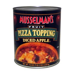 Musselman s Fruit Pizza Topping Diced Apple, 114 Ounces, 6 Per Case | SKU: 439749 | UPC: 037323302825