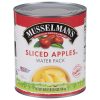 Musselman s Sliced Apples In Water, 104 Ounce, 6 Per Case | SKU: 439759 | UPC: 037323305741