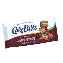 Cakebites Classic Italian Rainbow Cake, 2 Ounce, 96 Per Case | SKU: 689475 | UPC: 037695167343