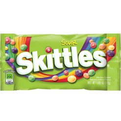 Skittles Bite Size Sour Candy, 1.8 Ounces, 24 Per Box, 12 Per Case | SKU: 511224 | UPC: 040000012665