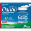 Claritin Family Allergy 24 Hour Tablets, 20 Piece, 6 Per Pack, 6 Per Case | SKU: 810442