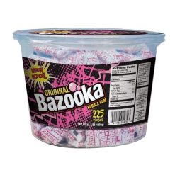 Bazooka Original Bubble Gum 225 Pieces, 47.6 Ounce, 6 Per Case | SKU: 602862 | UPC: 041116010835