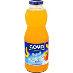 Goya Peach Nectar, 33.8 Ounce, 12 Per Case | SKU: 493815 | UPC: 041331027083