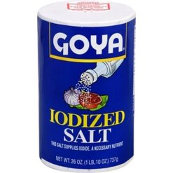 Goya Salt, 26 Ounce, 24 Per Case | SKU: 494080
