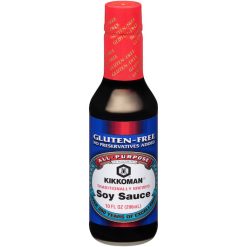 Kikkoman Gluten-Free Soy Sauce, 10 Fluid Ounces, 6 Per Case | SKU: 578649 | UPC: 041390000829