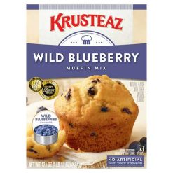 Krusteaz Wild Blueberry Muffin Mix, 17.1 Ounce, 12 Per Case | SKU: 571447 | UPC: 041449300139