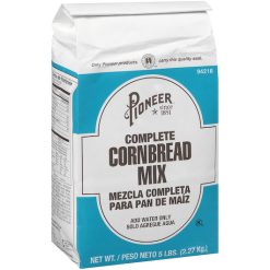 Pioneer Complete Buttermilk Cornbread Mix, 5 Pound, 6 Per Case | SKU: 537169 | UPC: 041460942189