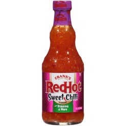 Frank s Redhot Sweet Chili Hot Sauce Bottle, 12 Fluid Ounce, 12 Per Case | SKU: 521607 | UPC: 041500827728