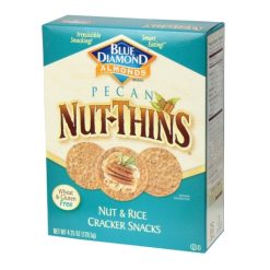 Blue Diamond Pecan Nut Thins Cracker, 4.25 Ounce -- 12 per case | SKU: 636997 | UPC: 041570044285