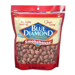 Blue Diamond Smokehouse Almonds, 12 Ounce -- 6 per case | SKU: 637018 | UPC: 041570059227